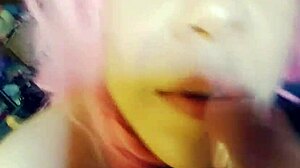 Swallowing big cock and monster cock loads