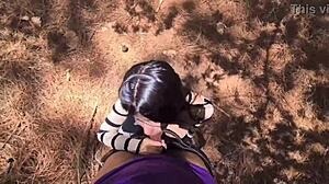 Karol smith meets fan in mexican forest for adventure