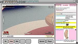 Nicole risky job hentai game pornplay ep 4 the camgirl masturbated while looking at her tits exposed