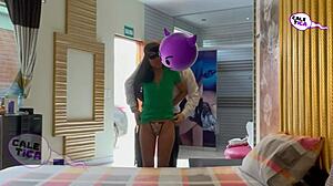 brenda, the skinny teen, debuts with anal in her panties during casting 😏