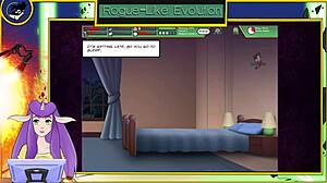 X-Men Hot Sexy Rogue In Shower Bathing Scene