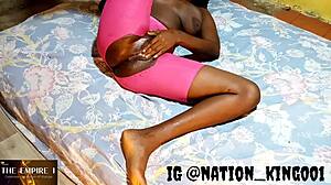 Super hot amateur ebony step sister never knows her step brother is a porn star. Watch full video on red