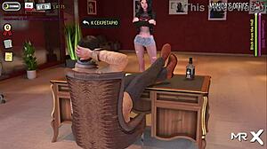 i show my tits in red suit