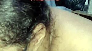 I feel so raw watching this puta stroke and milk that hard shaft