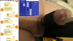 Amateur exposes himself online for multiple ejaculations