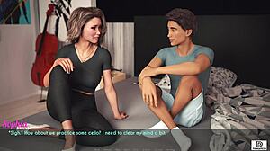 AWAM 27 - 3D Hentai Animation with Wife and Stepmother in Adult Game