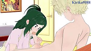 Inko Midoriya And Katsuki Bakugo Intense Sex - My Hero Academia Hentai