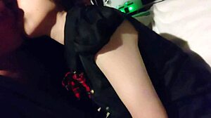 i love my girl in red skirt cosplay.