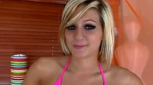 Man, This Horny Blonde Gets Pounded Rough!