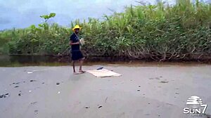 Mary Luthay gets her ass fucked by big black cocks