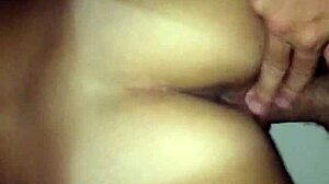 Want to see my tan lines in doggy? Brunette babe takes monster cock POV