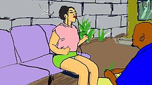 Lonely African Babe Gets Fucked by Local Nailcutter