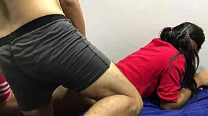 cheerleader gets creampie after school with big ass latina ricky valenz