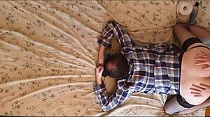 Anastasia pegs sissy guys hard! 😈