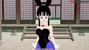 Android 18 and gohan fuck while bulma finds out in dragon ball zex