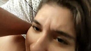 My Italian Girlfriend Wants To Destroy Her Shaved Pussy With Cum