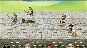 Formando um grupo com três garotas muito gostosas e virgens - big-breasted adventurer cuckold harem rpg - parte 1