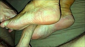 Stepmom's Big Ass Feet Fetish Play