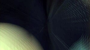 Young TS Alana shows off her massive stunning butt