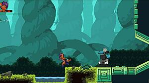 Testing the marble dildo in Kincaid hentai game episode 10