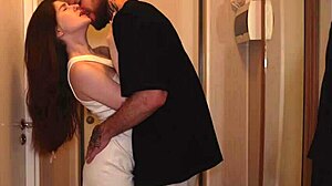 she traveled far for him to cum in her mouth and fuck her hard