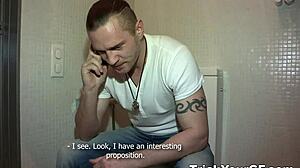 trick your gf into hot fuck with stranger inna, feeling the passion