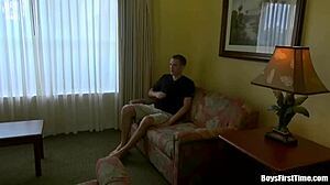 Muscular gay dudes ride monster cocks in reality