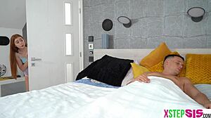 Horny euro teen stepsister lya cutie wakes up her stepbrother