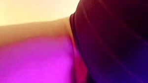 Horny stepmom seduces stepson and milks him! Showing pussy and ass, then cleans with tongue like a good latina whore in new york!