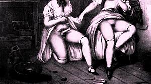 vintage erotic drawings from retro anime comics