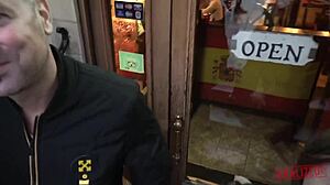 Fuck that tattooed slut in a rough threesome!