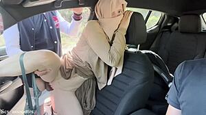 Wife experiences first dogging in France