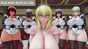 The Best Maid Service With Horny Anime Touches