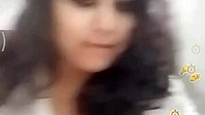 Sona Bhabhi shows nipples on Bigo live