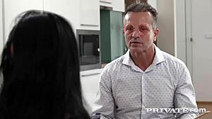 Teacher Seductively Fucks Lexi and Lenna in Anal Cowgirl