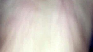 Excited Blonde Tries All Night Ride