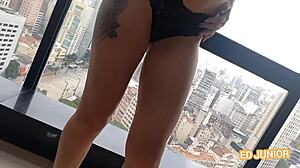 Damn, Novinha Takes Anal Deep with Hung Stud in Interracial Scene!