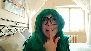 I SHOWED MY AGENT HOW GOOD OF A CUM DUMP I AM