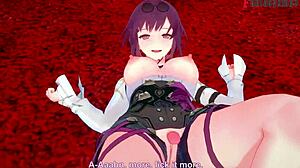 kafka just pov demo 6 honkai star rail, watch the full version on sheer or ptrn fantasyking3, it's so see through!