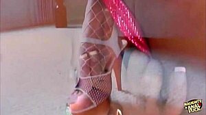 Ready for blonde and brunette in foursome with big cock daddies?