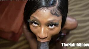 Hey, check this chocolate desire! Slim thick petite freak loves anal with BBC Wreckit Ralph!