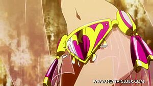 Belly dancing girls in Suisei no Gargantia DxD fan service