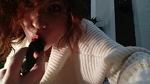 Rosebud Experiences Intense Pleasure With Butt Plug In Boots