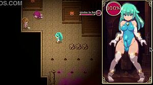 My futa loses control to her hand and pussy toy!