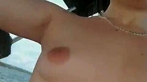 hot trans on boat in hardcore crossdressing action 🚤