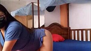 Horny Nurse Prepares For Work, Dreaming Patients Will Fuck Her Big Ass In Hospital.