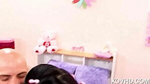 Skinny Pornstar Lela Star Engages in Hardcore Sex with Blowjob and Facial