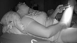 Busty Slut Films Secret Lesbian Video for Girlfriend on Hidden Cam