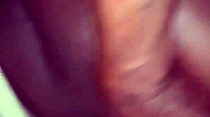 I love my stepson's big black cock in my fat ass.