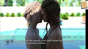 A wife and her stepmother in this hentai scene.